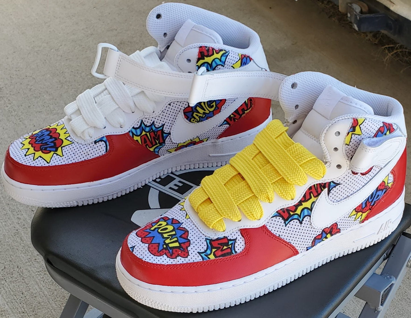 Pow Bang Boom AIR FORCE 1 (AF-1) - High Tops