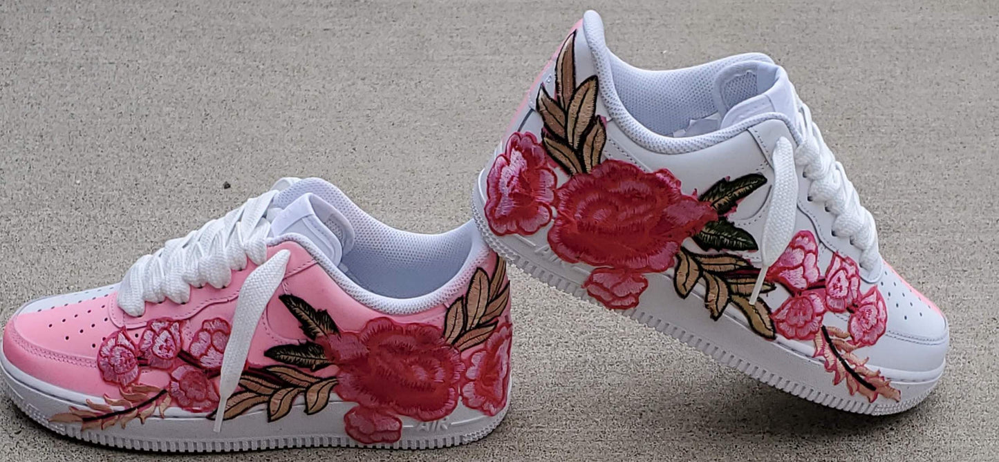 Women's Pink Rose AIR FORCE 1 (AF-1)