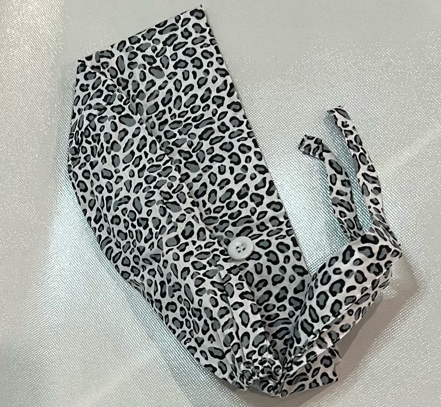 Custom Unisex Hair Hat Adjustable Scrub Caps - Cotton Print Cap With Button