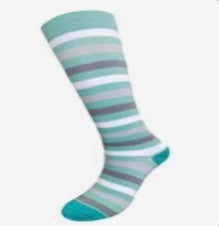 Women's Spandex/Nylon Knee High Sports Compression Socks for Nurses 15-20mmhg